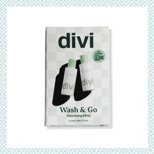 NWT Divi Mini Volumizing Shampoo & Conditioner Travel Trial Size Set